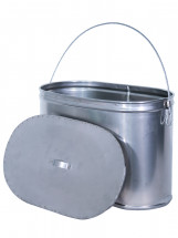 Котел Век с крышкой 6л овальный