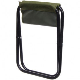 Табурет складной Турист О-образный, 24*20*25 см, до 80 кг, травяной