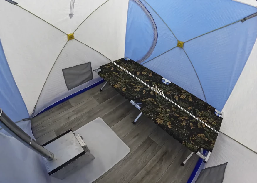 Палатка зимняя КУБ 2 (трехслойная)