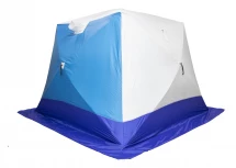 Палатка зимняя КУБ 4 (трехслойная)  дышащая