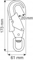 Карабин SWIVEL STEEL HOOK 20 мм