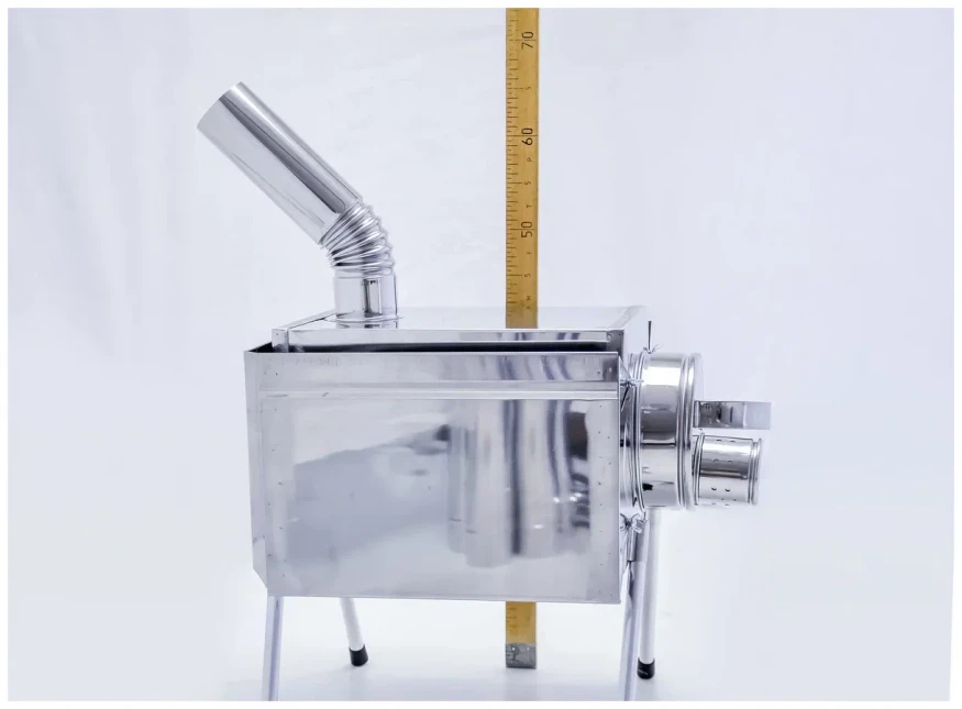 Печь походная Пошехонка малая с 3D экраном