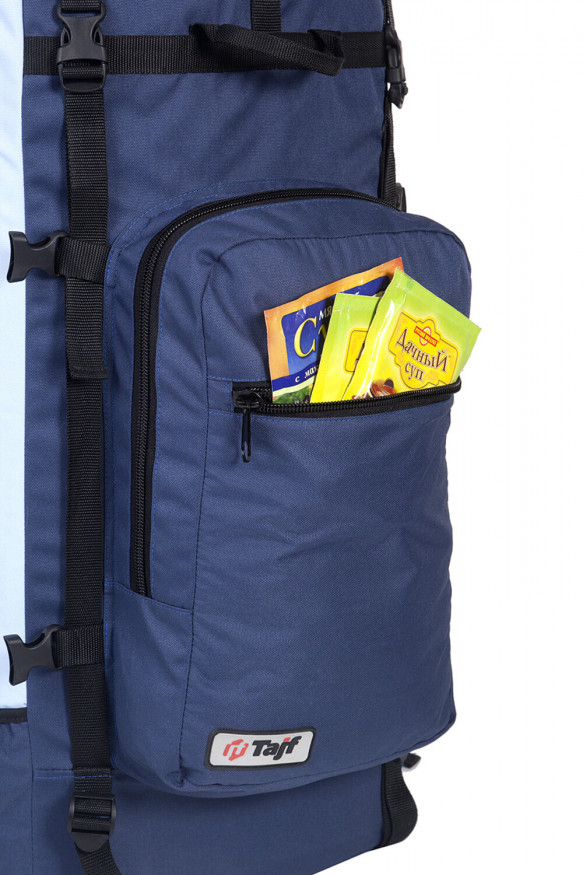 Рюкзак туристический Оптимал 2, серо-красный, 90 л, ТАЙФ