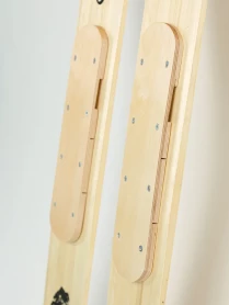 Лыжи Охотник, дерево, длина 120 см, ширина 150 мм