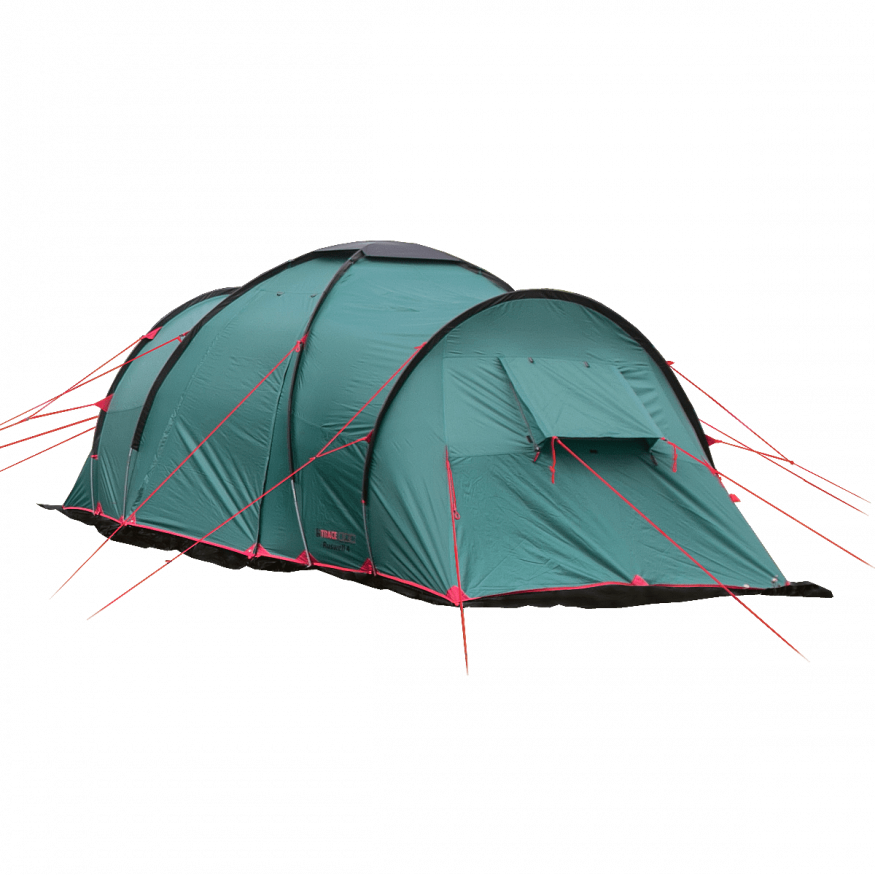 Палатка &amp;quot;Ruswell 6&amp;quot; зеленая, Btrace