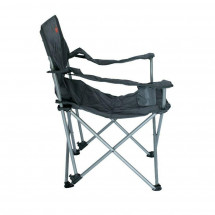 Кресло с регулируемым наклоном спинки Tramp (черный/серый)