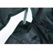 Кресло с регулируемым наклоном спинки Tramp (черный/серый)