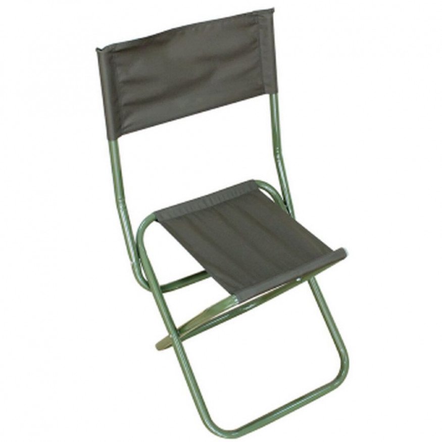 Стул складной большой со спинкой 420х490х940мм, Следопыт
