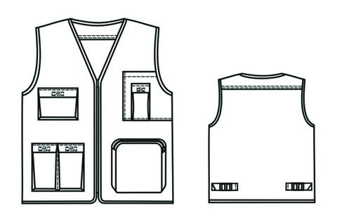 Жилет рыболовный &amp;quot;Юниор&amp;quot;, Сталкер